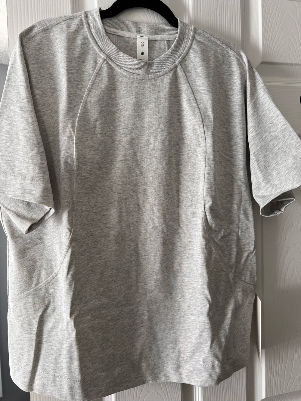 lululemon athletica Women's Short Sleeve Crew Tee - Light Heather Gray